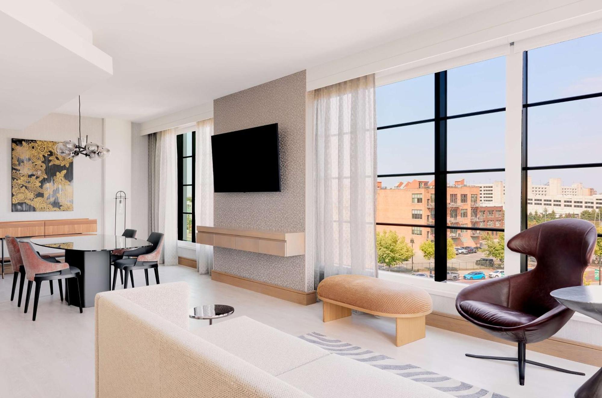The Godfrey Detroit, Curio Collection By Hilton Exterior foto